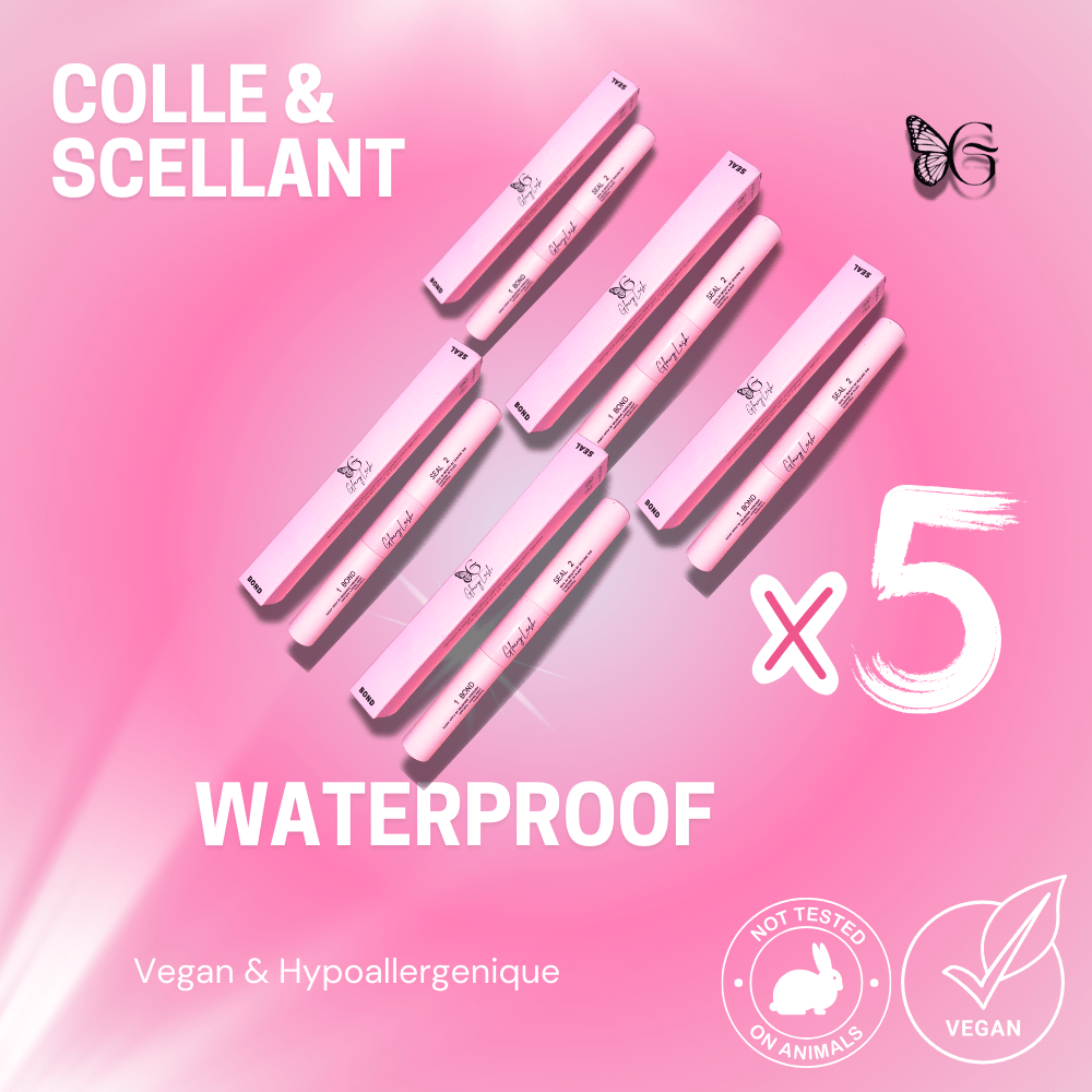 ✨ Colle & Scellant GlowyLash – Tenue 7 à 10 jours 🌸🌼 - Glowy Lash