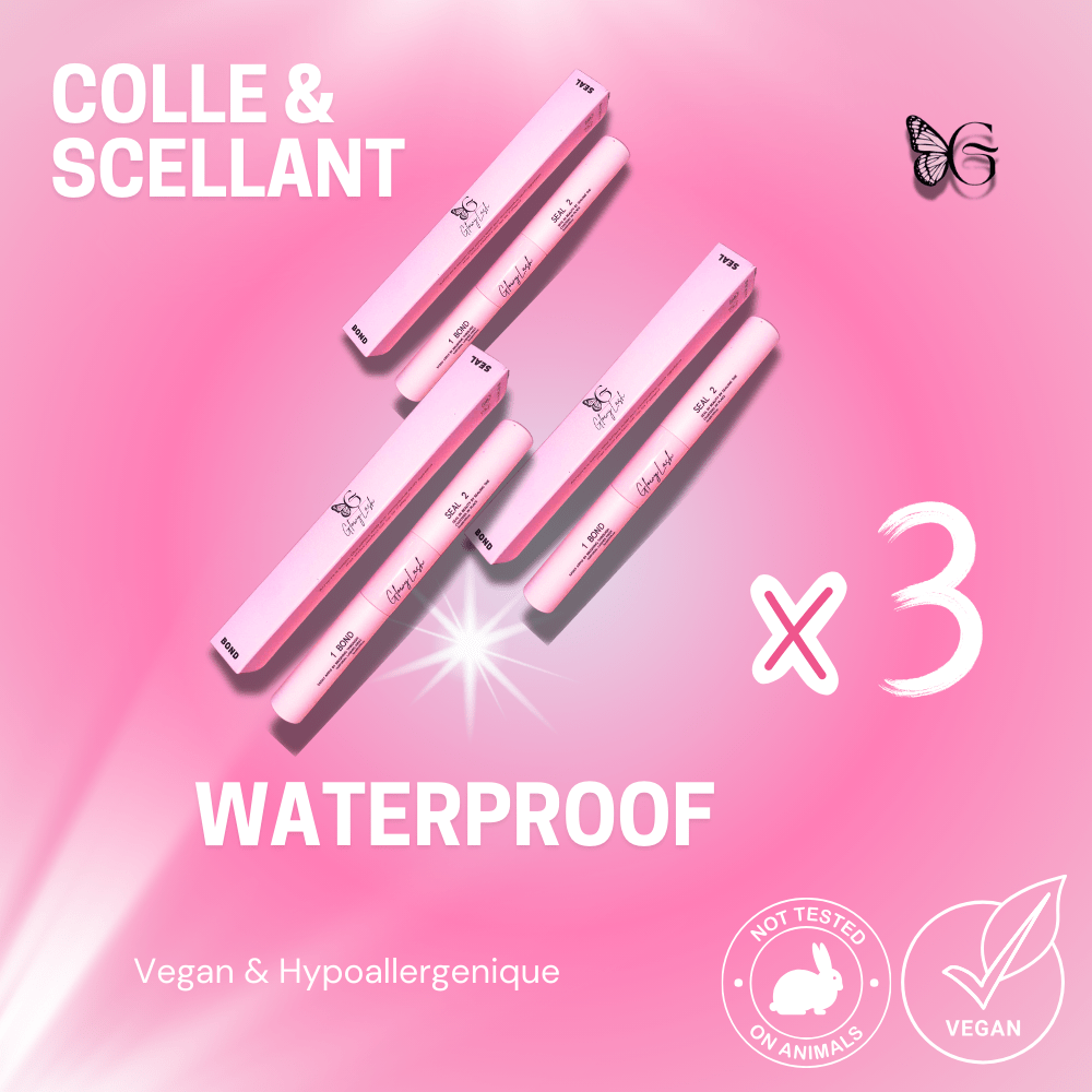 ✨ Colle & Scellant GlowyLash – Tenue 7 à 10 jours 🌸🌼 - Glowy Lash