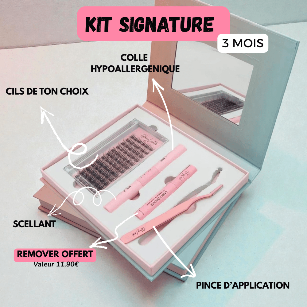 Kit Signature GlowyLash – Format S (3 mois) - Glowy Lash