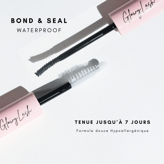✨ Colle & Scellant GlowyLash – Tenue 7 à 10 jours 🌸🌼