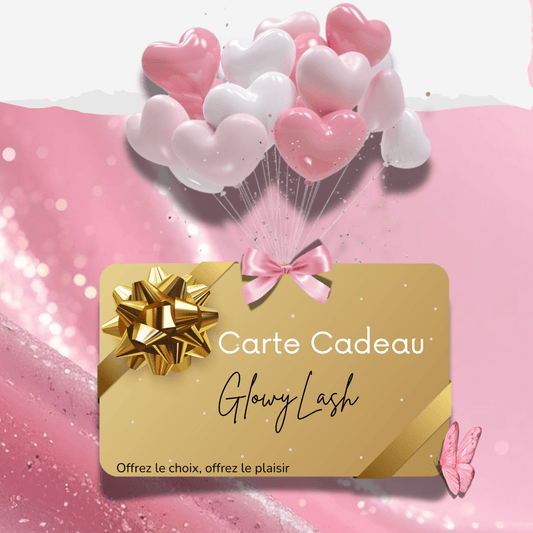 Carte - Cadeau GlowyLash - Glowy Lash