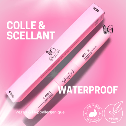 ✨ Colle & Scellant GlowyLash – Tenue 7 à 10 jours 🌸🌼 - Glowy Lash
