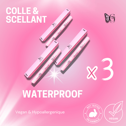 ✨ Colle & Scellant GlowyLash – Tenue 7 à 10 jours 🌸🌼 - Glowy Lash