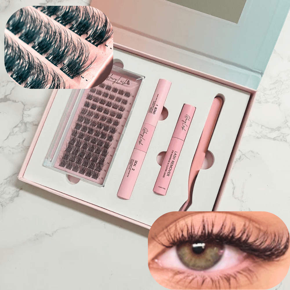 Kit Couture GlowyLash – Format S (3 mois) | Pose raffinée & précise - Glowy Lash