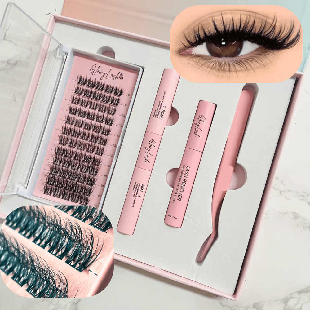 Kit Couture GlowyLash – Format S (3 mois) | Pose raffinée & précise - Glowy Lash