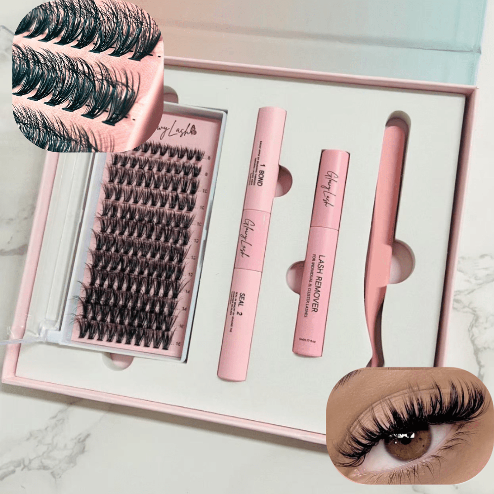 Kit Couture GlowyLash – Format S (3 mois) | Pose raffinée & précise - Glowy Lash