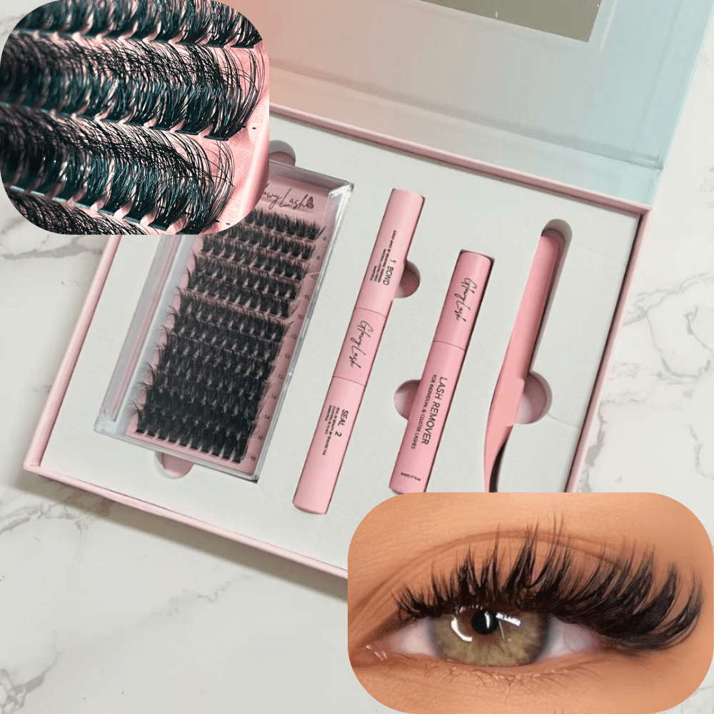 Kit Couture GlowyLash – Format S (3 mois) | Pose raffinée & précise - Glowy Lash