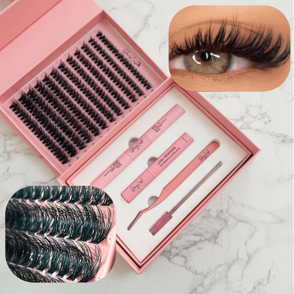 Kit Couture GlowyLash – Format XL (6 mois) | Pose raffinée & précise - Glowy Lash