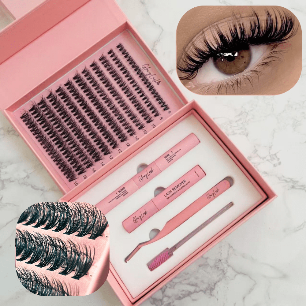 Kit Couture GlowyLash – Format XL (6 mois) | Pose raffinée & précise - Glowy Lash