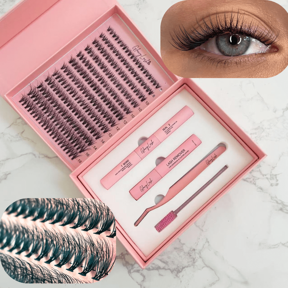 Kit Couture GlowyLash – Format XL (6 mois) | Pose raffinée & précise - Glowy Lash