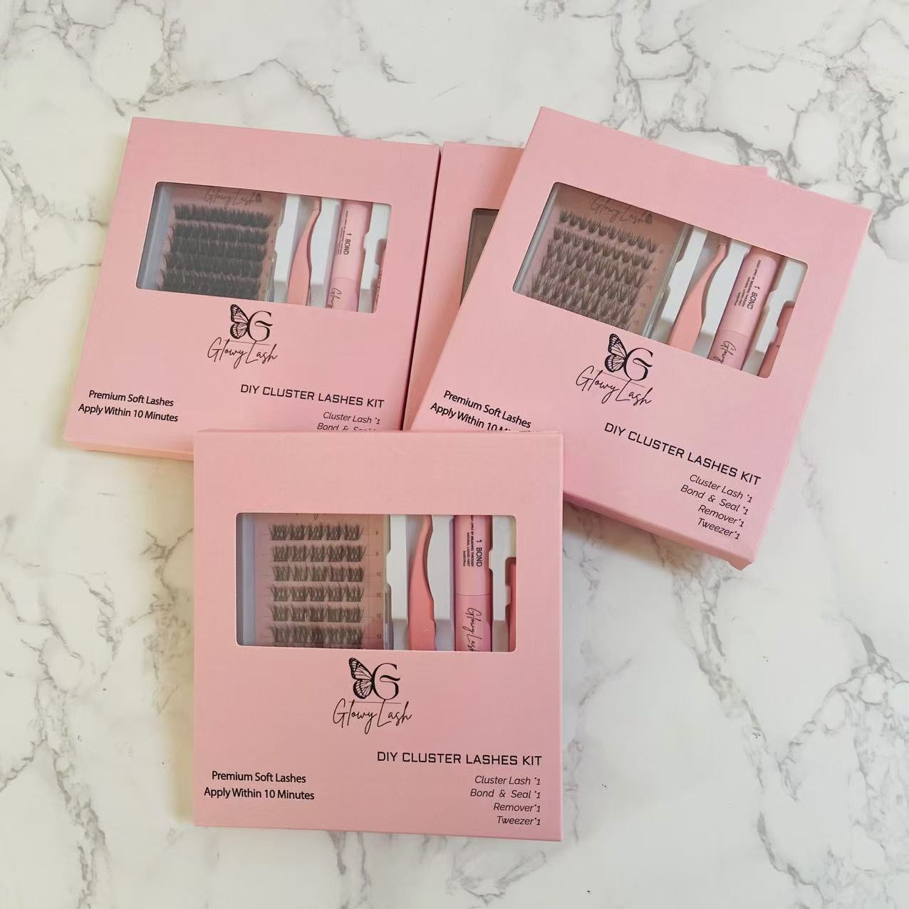 Kit de Cils GlowyLash – Format S (3 mois) | 7 styles au choix - Glowy Lash