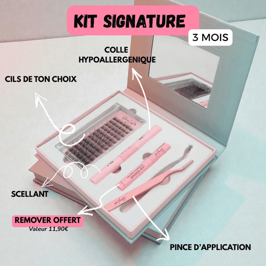 Kit Signature GlowyLash – Format S (3 mois) - Glowy Lash