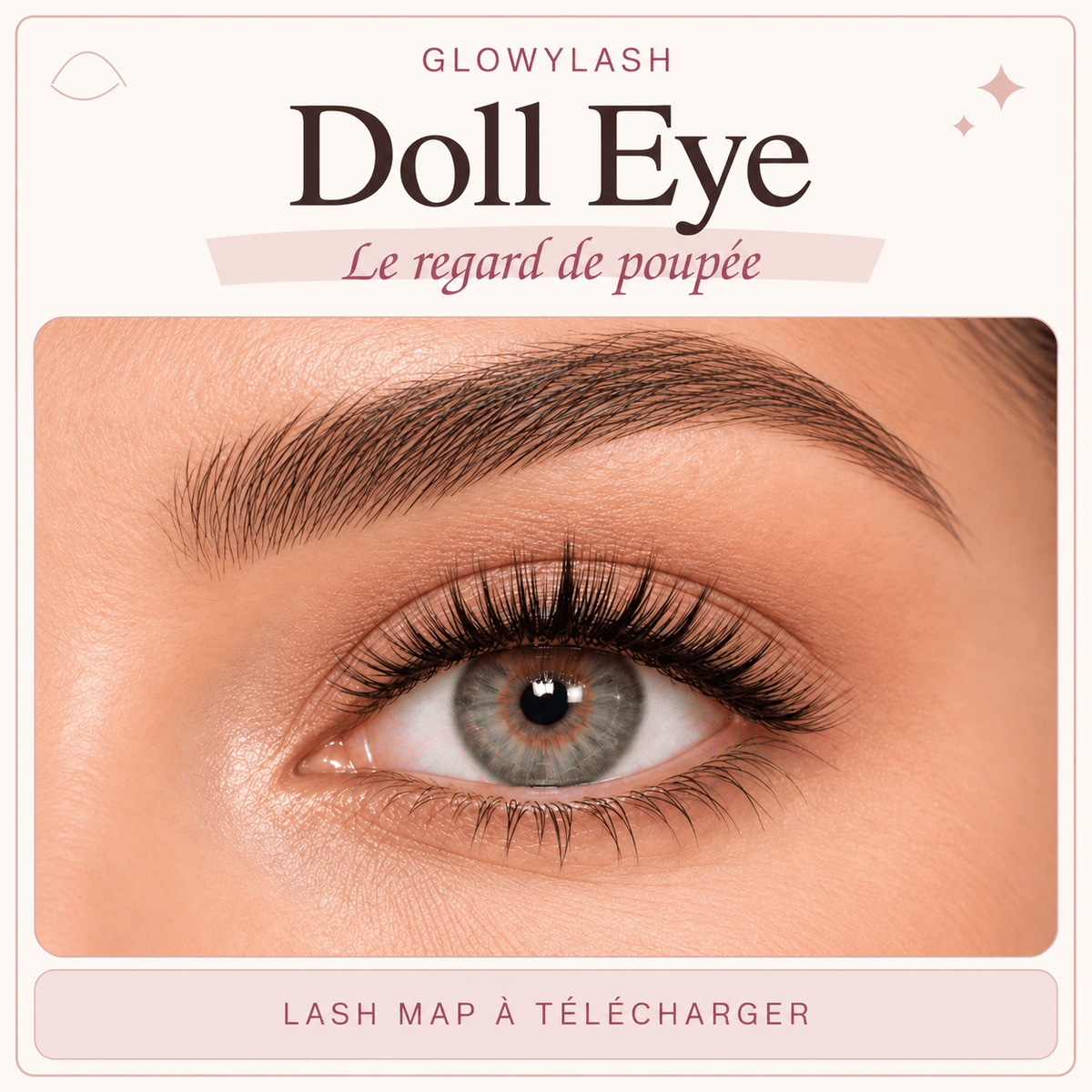 Lash Map Doll - GlowyLash - Glowy Lash