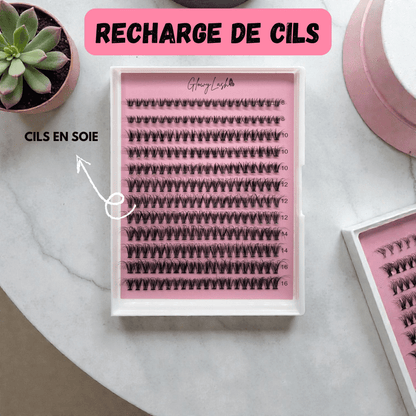 Recharge de Cils – Style HALO (Très Naturel) - Glowy Lash